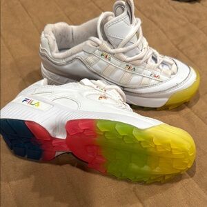 Fila Women’s White Multicolor Sneakers